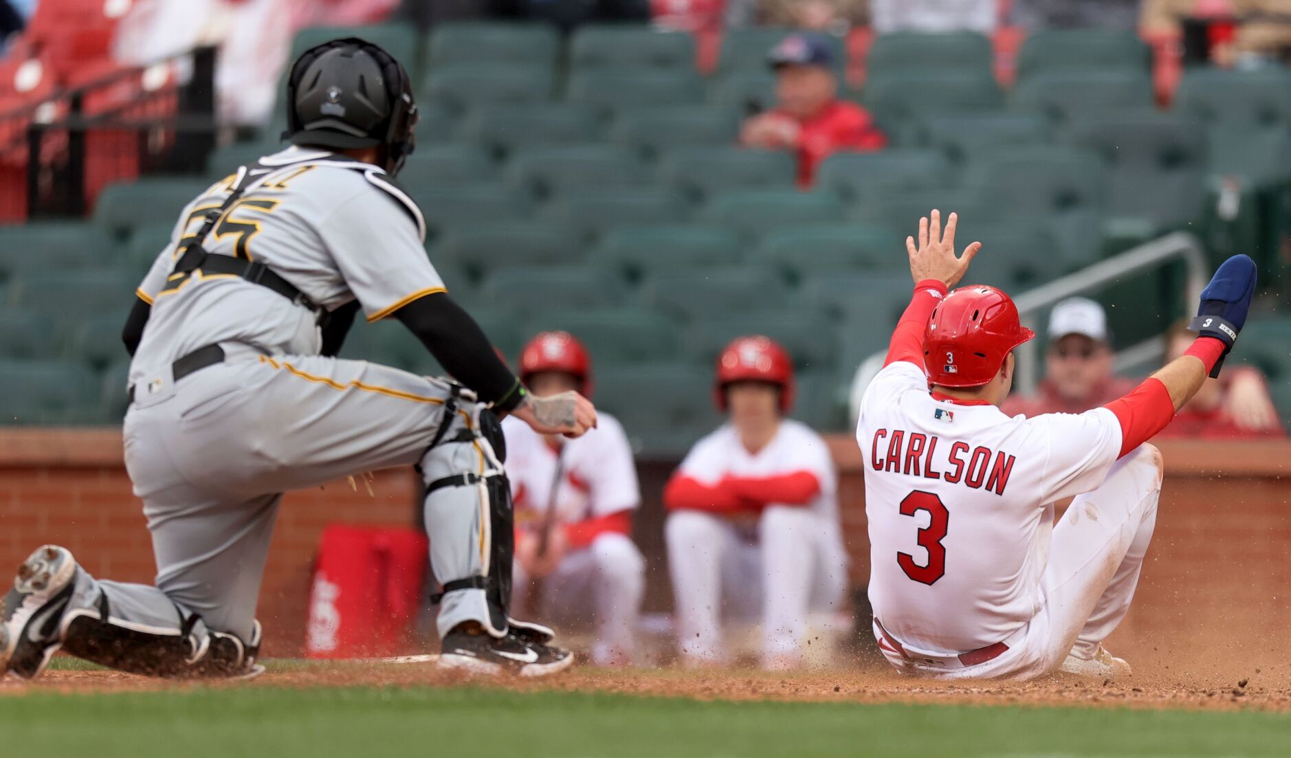 Cardinals host opening day at Busch Stadium